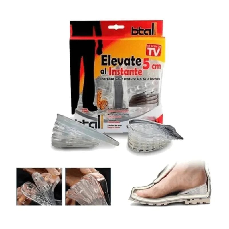 Plantilla de aumento de altura 1 Par